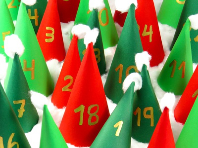 Adventskalenderbäumchen