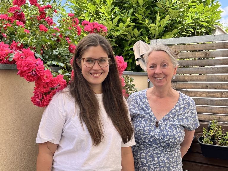 Leonie Kolter und Anni Merzbach