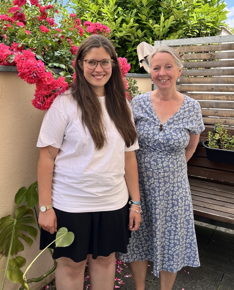 Leonie Kolter und Anni Merzbach
