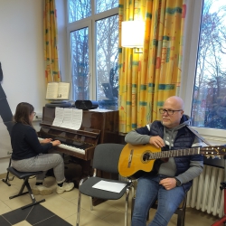 Musikalischer Ausklang mit Leonie Kolter und Ralf Niesen